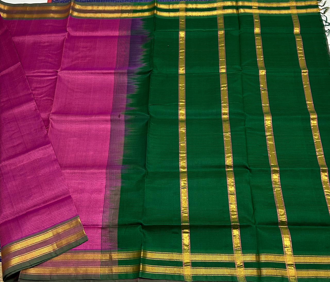 Handloom silk cotton saree - MS148