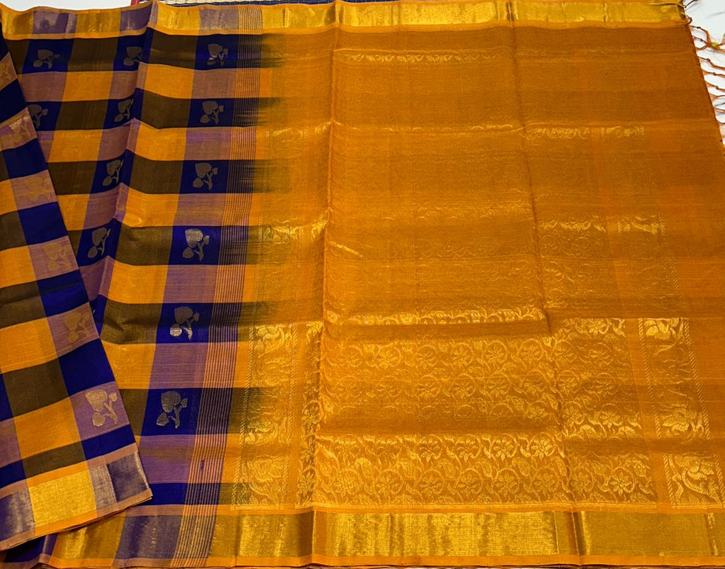 Handloom Paalum pazhamum silk cotton saree - MS207