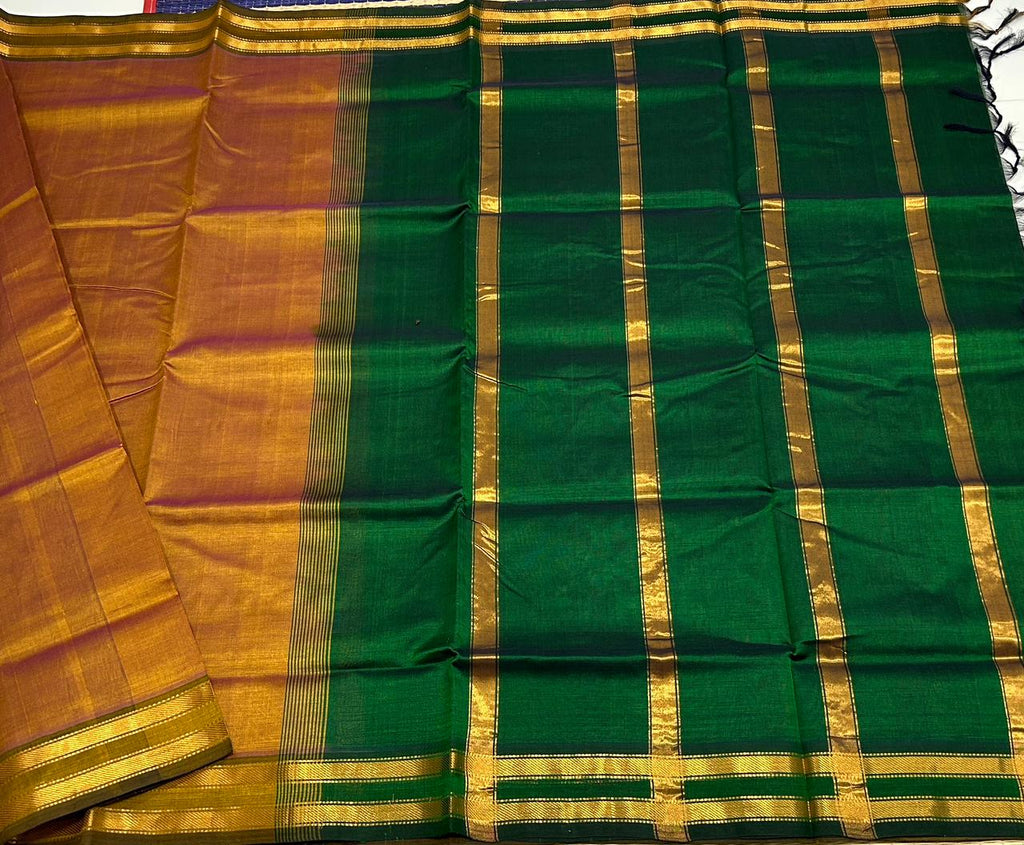 Handloom silk cotton saree - MS115