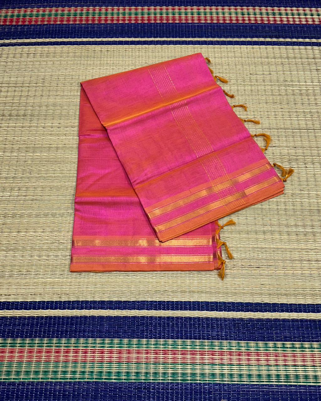 Handloom silk cotton saree - MS149