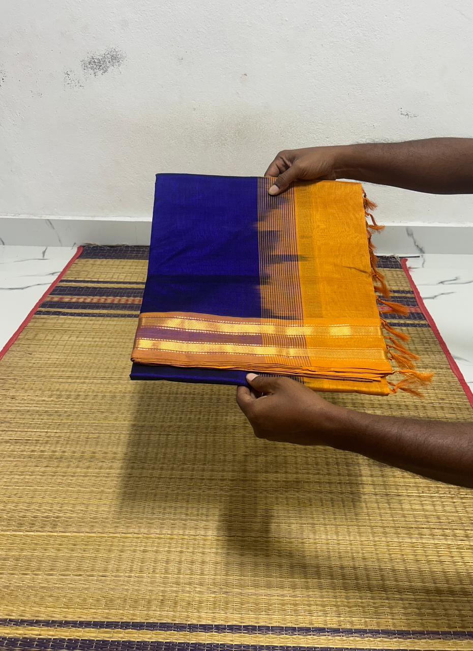 Handloom silk cotton saree - MS060