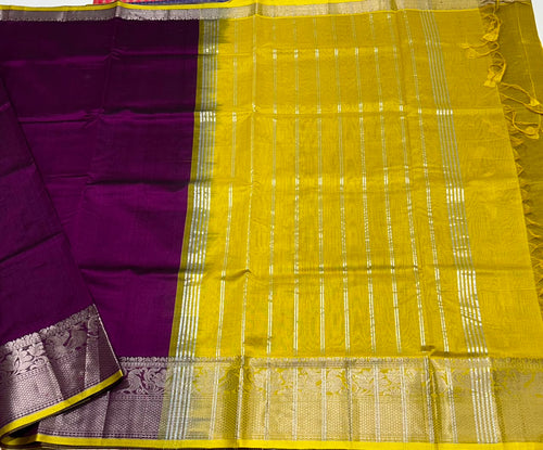 Handloom mangalagiri silk cotton saree - MS276