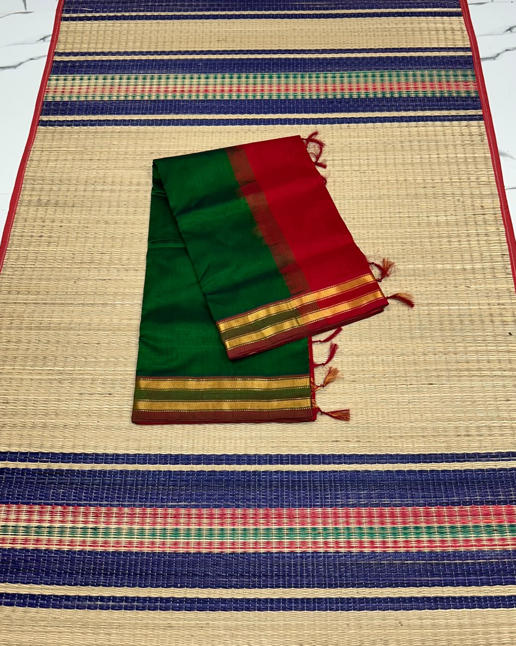Handloom silk cotton saree - MS371
