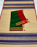 Handloom silk cotton saree - MS371