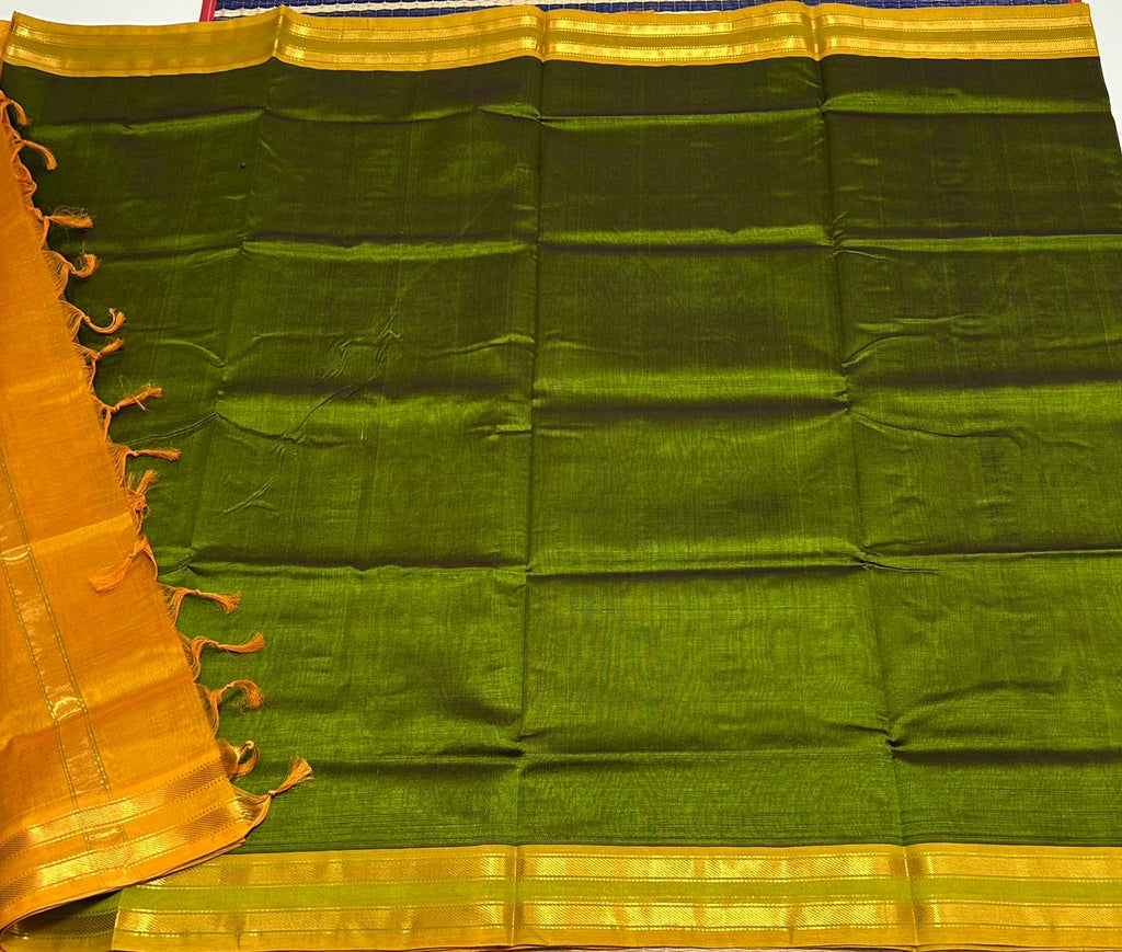 Handloom silk cotton saree - MS050