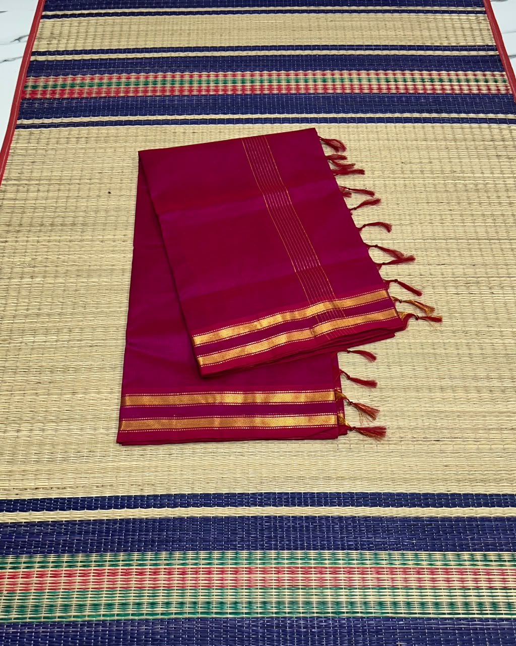 Handloom silk cotton saree - MS221