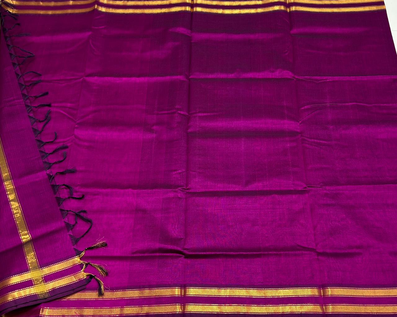 Handloom silk cotton saree - MS120