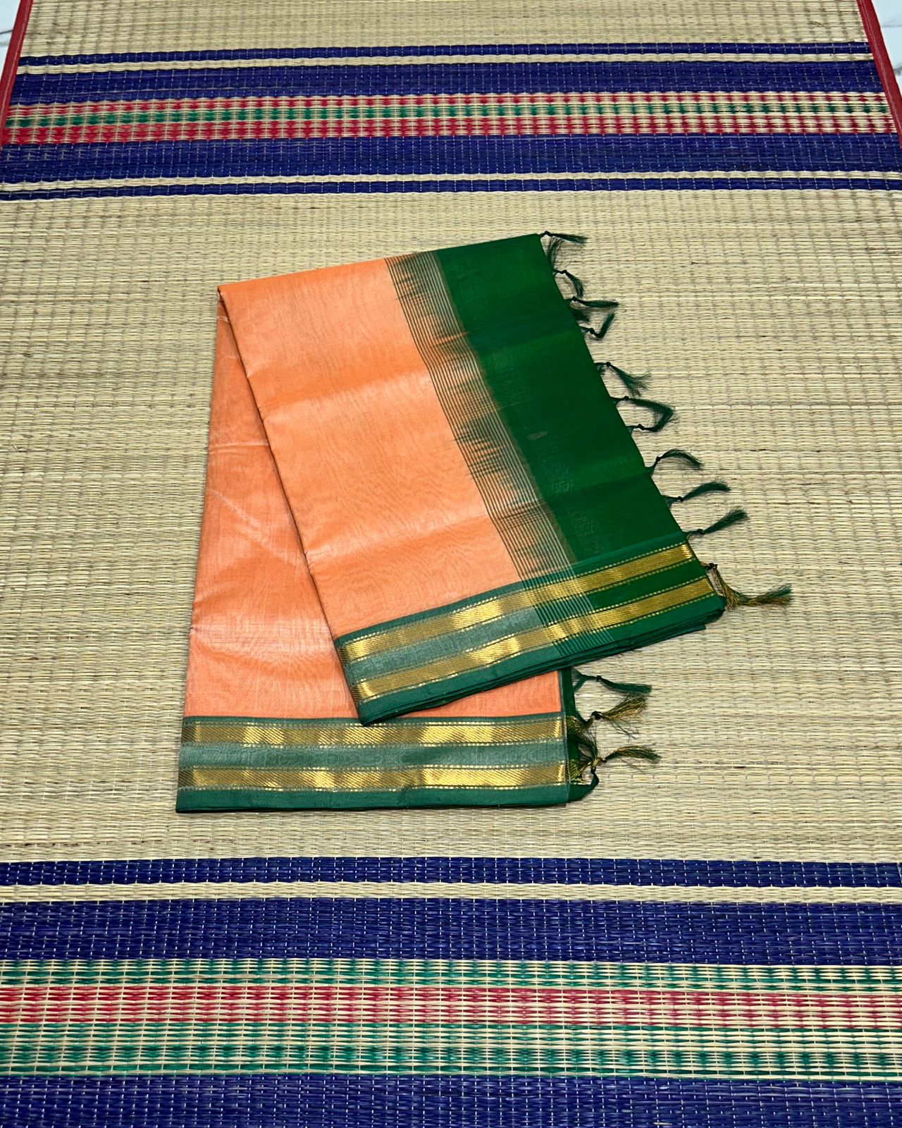 Handloom silk cotton saree - MS104