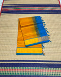 Handloom silk cotton saree with buttas - MS225