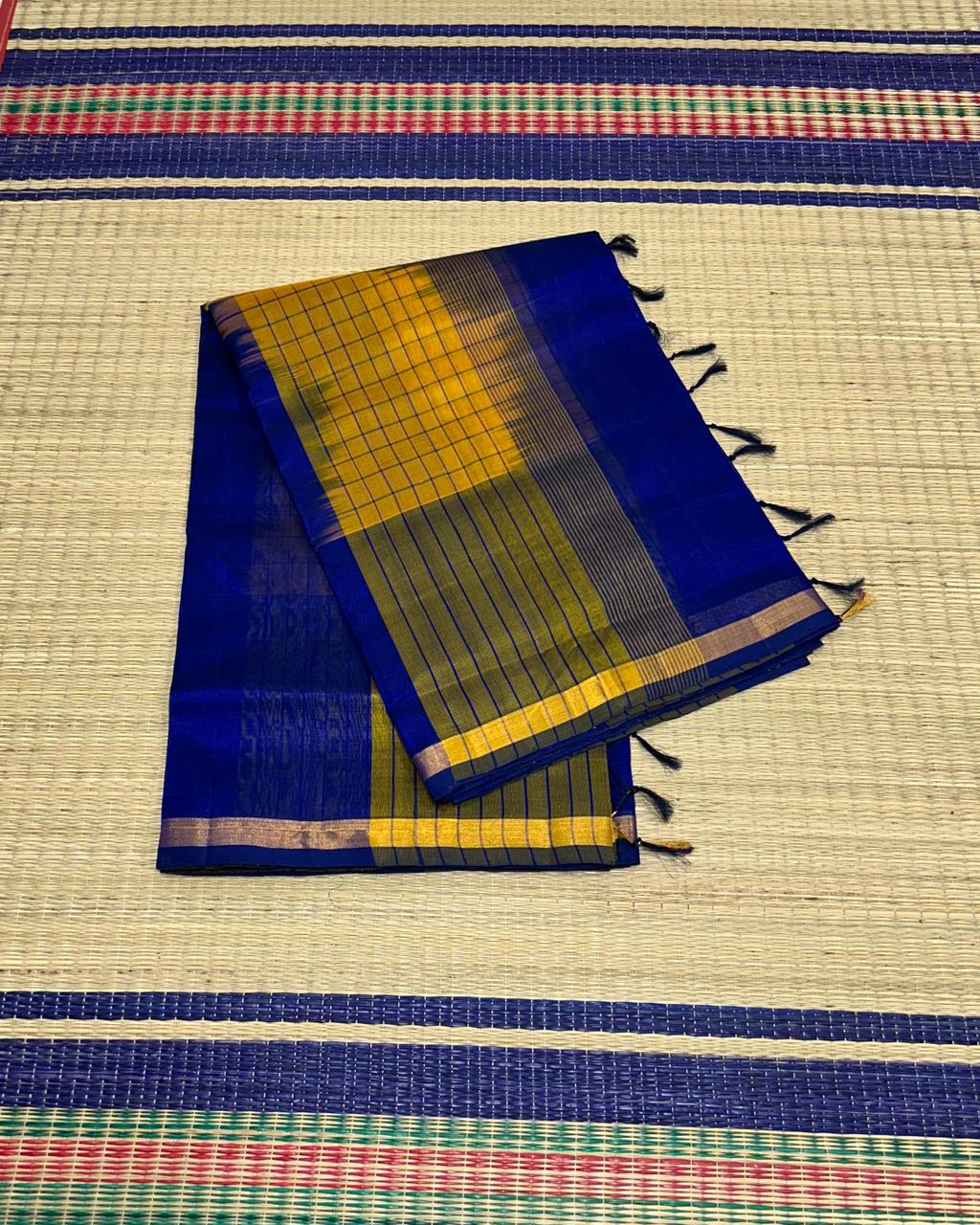 Handloom silk cotton saree - MS162