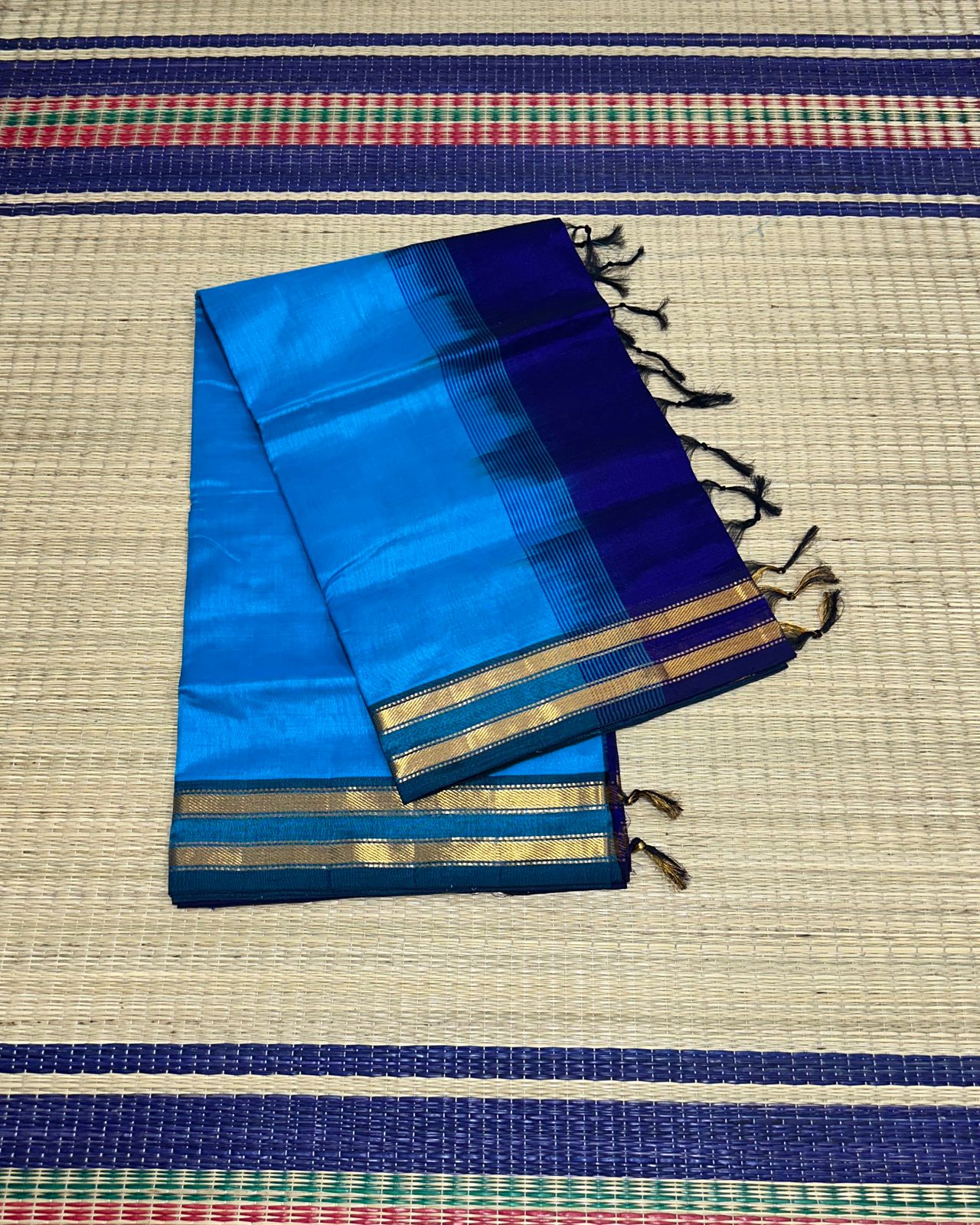 Handloom silk cotton saree - MS098