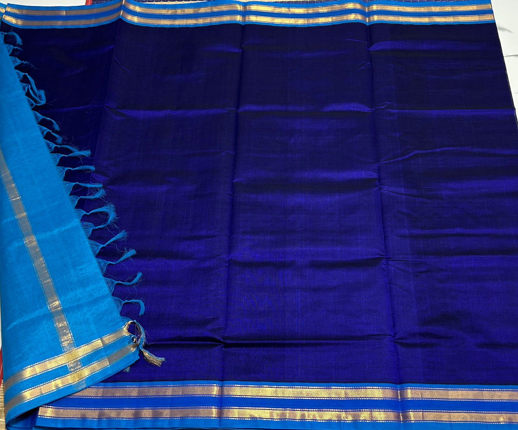 Handloom silk cotton saree - MS094