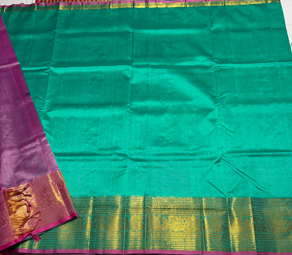 Handloom mangalagiri silk cotton saree - MS262