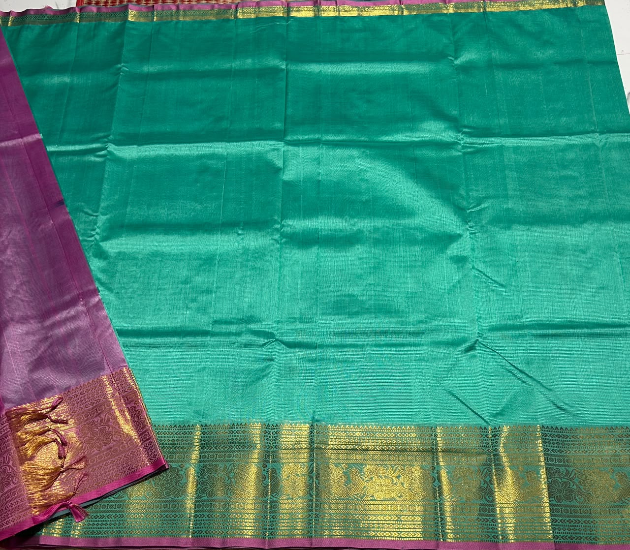Handloom mangalagiri silk cotton saree - MS262