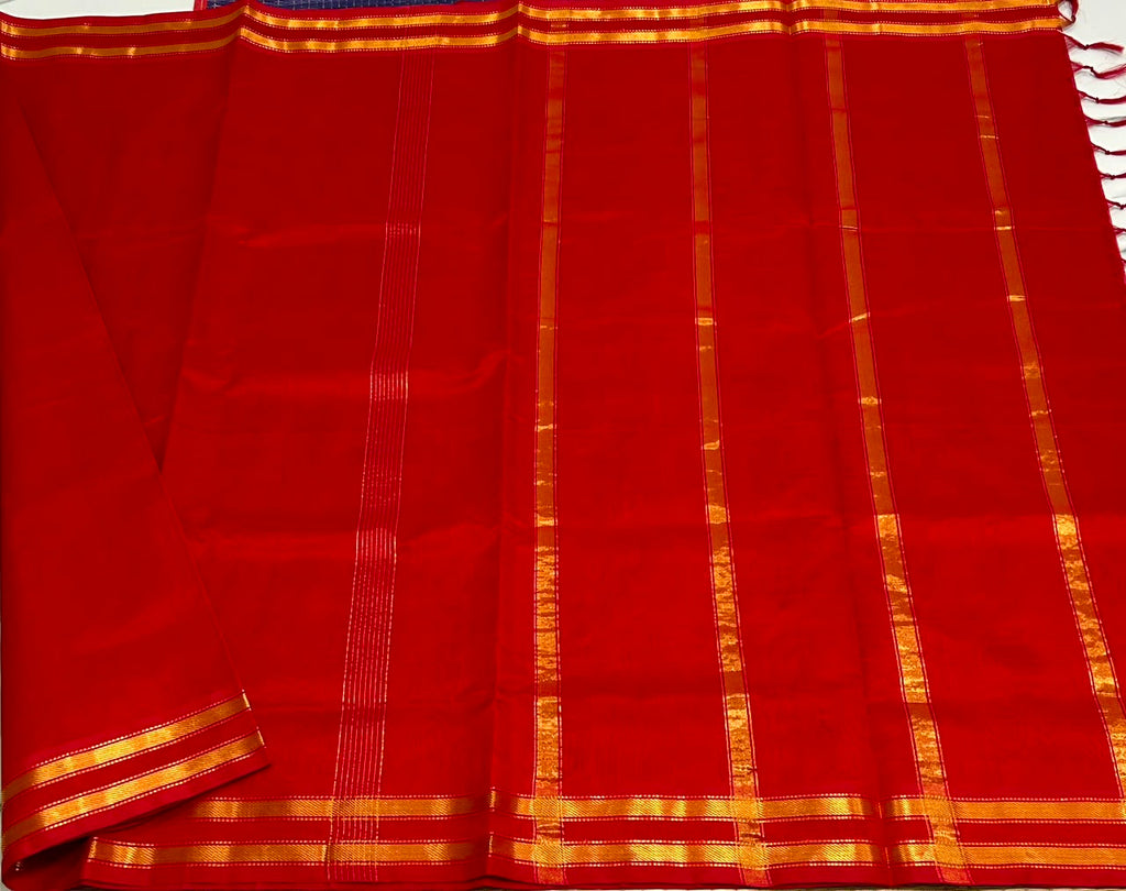 Handloom silk cotton saree - MS219
