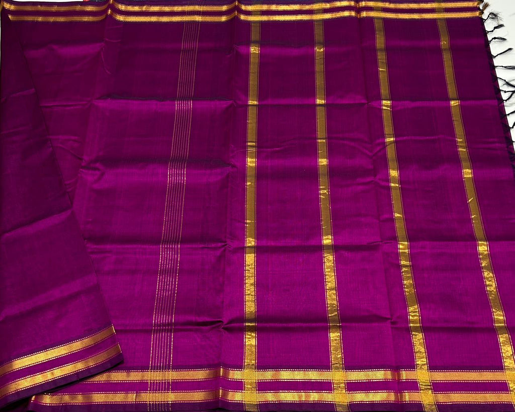 Handloom silk cotton saree - MS120