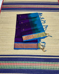 Handloom silk cotton saree with buttas - MS168