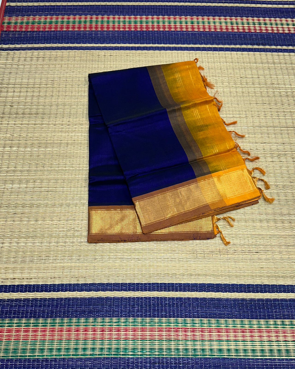 Handloom simple silk cotton saree - MS206