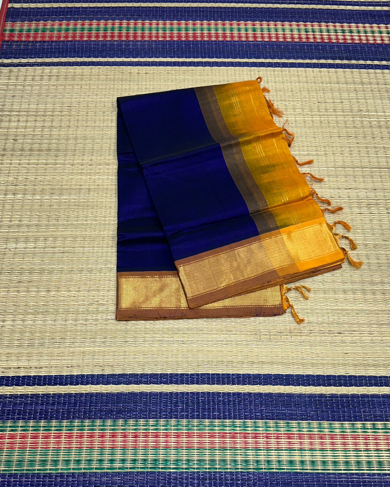 Handloom simple silk cotton saree - MS206