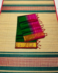 Handloom simple silk cotton saree - MS311