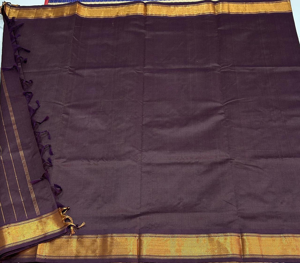 Handloom semi silk cotton saree - MS145