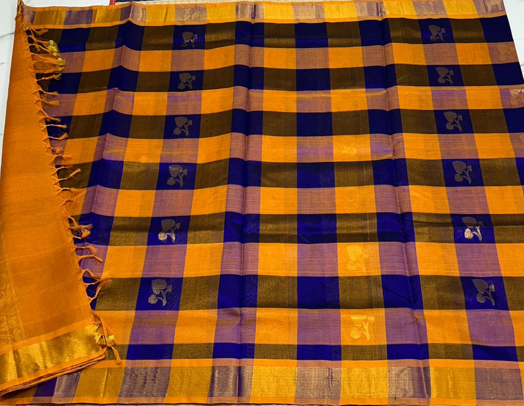 Handloom Paalum pazhamum silk cotton saree - MS207