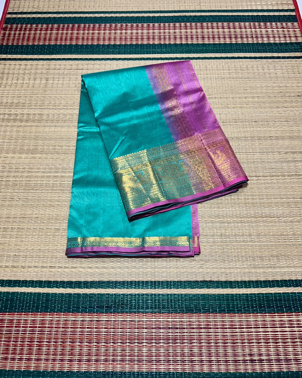 Handloom mangalagiri silk cotton saree - MS262