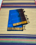 Handloom silk cotton saree with buttas - MS233