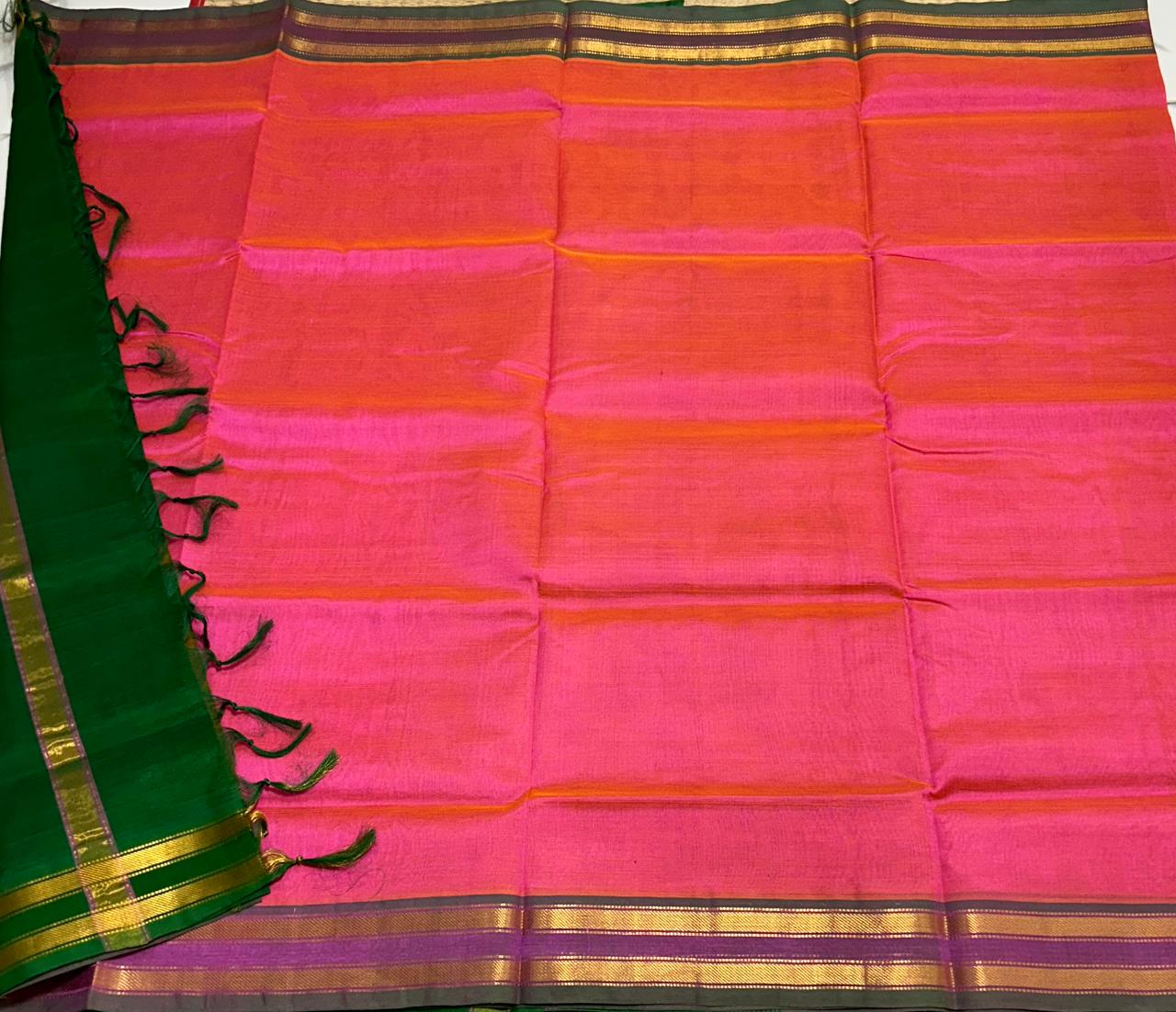 Handloom silk cotton saree - MS097