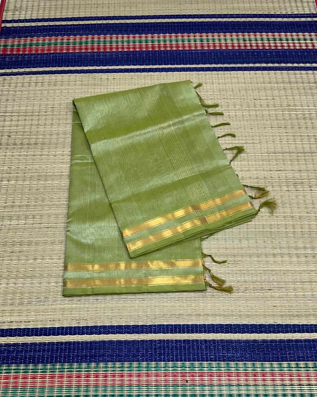 Handloom silk cotton saree - MS154