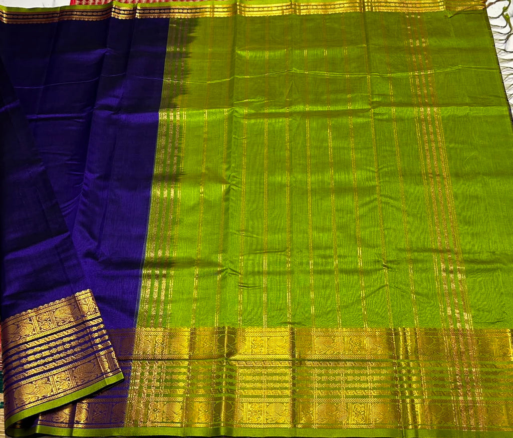 Handloom mangalagiri silk cotton saree - MS268