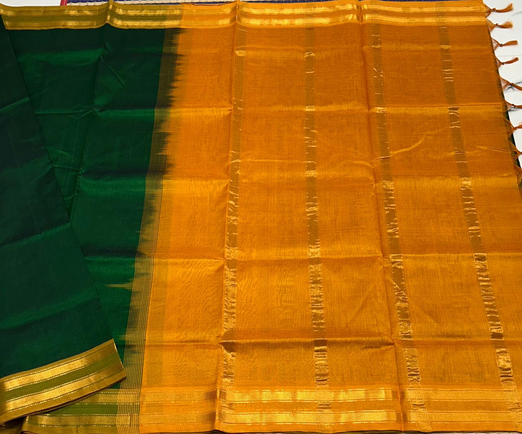 Handloom silk cotton saree - MS114