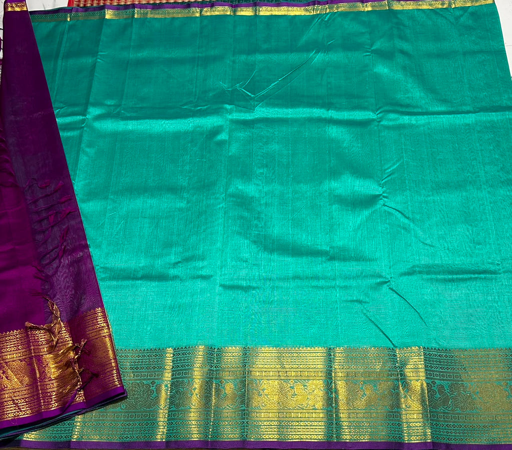 Handloom mangalagiri silk cotton saree - MS265