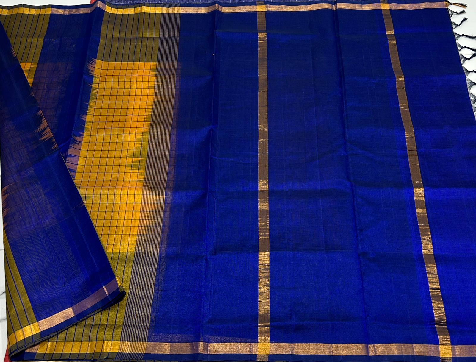 Handloom silk cotton saree - MS162