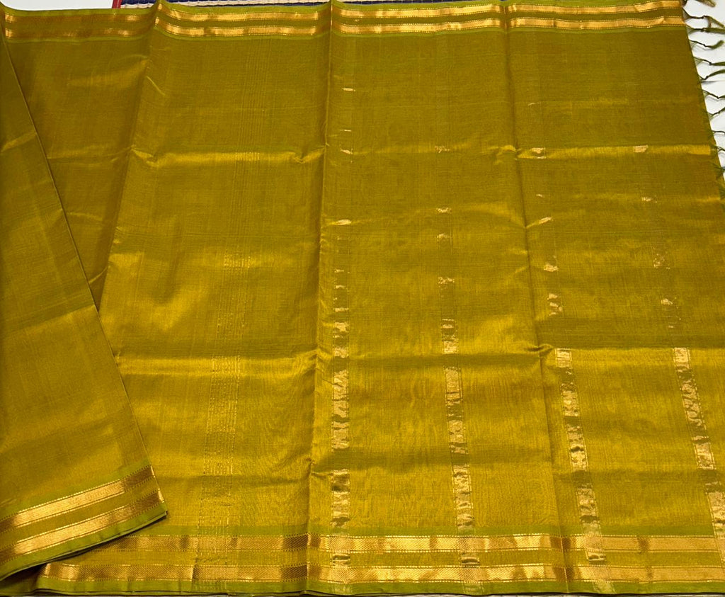 Handloom silk cotton saree - MS153