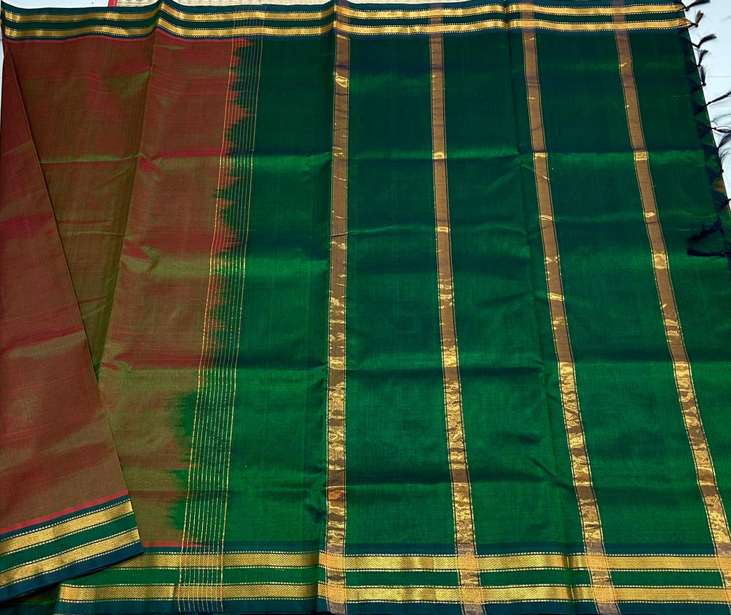 Handloom silk cotton saree - MS140