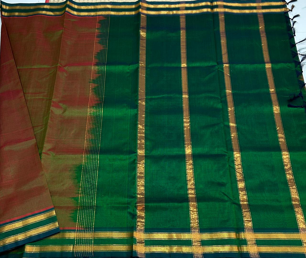 Handloom silk cotton saree - MS140