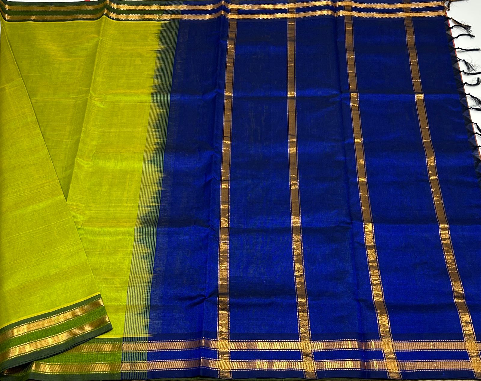 Handloom silk cotton saree - MS105