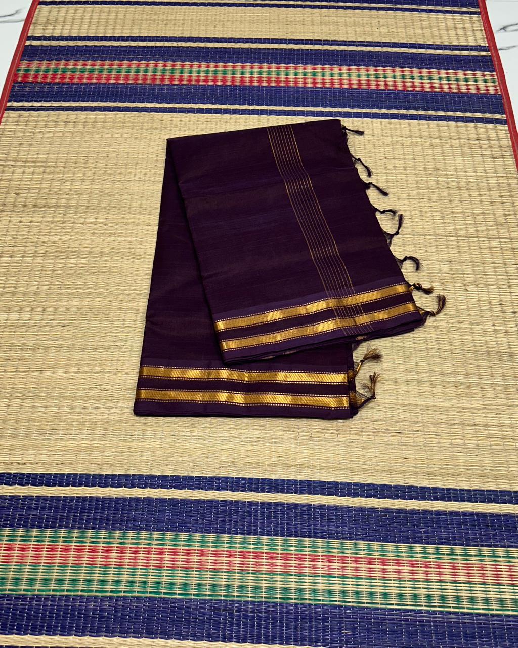 Handloom silk cotton saree - MS187