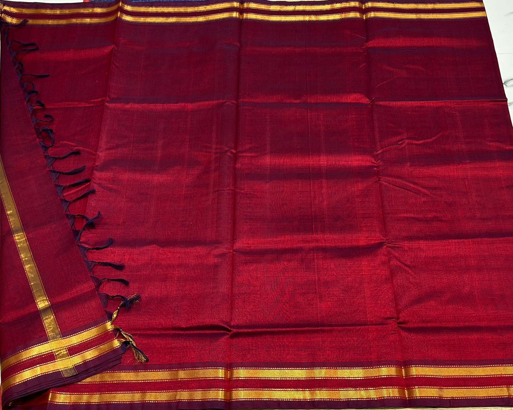 Handloom silk cotton saree - MS119