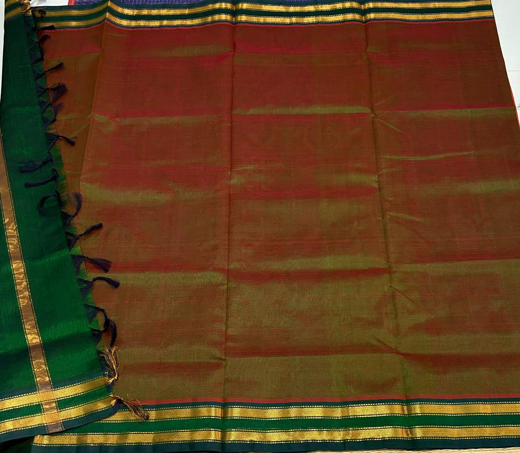 Handloom silk cotton saree - MS140